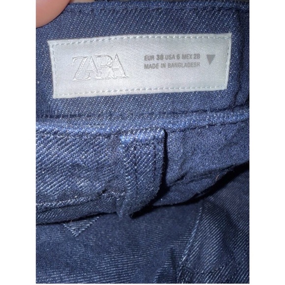 NWT Zara Dark Blue Women's Shorts 6 - Picture 2 of 5